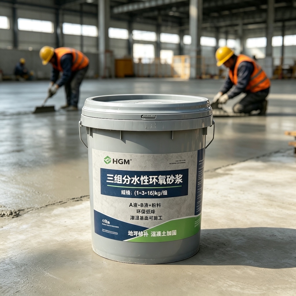 上思三组份水性环氧砂浆